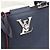 Louis Vuitton Borsa a Tracolla Tote Lock Me Day Marine Rouge - vista 5