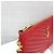 Autre Marque Clutch Cassandra Matelassé Red - vista 15