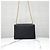 Prada Borsa a tracolla a busta con catena in pelle Saffiano Nero - vista 13