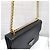 Prada Borsa a tracolla a busta con catena in pelle Saffiano Nero - vista 15