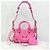 Balenciaga Borsa a tracolla piccola Neo Lurcagol Rosa - vista 10