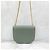 Céline Borsa a tracolla con catena Clea Versace Khaki - vista 11