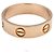 Anello Cartier Love Oro Rosa