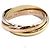 Cartier Trinity Ring Goldfarben