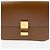 Céline Bolso de Hombro Medium Classic Box Camel - vista 3
