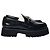 Gucci Square Horsebit Leder-Loafer