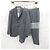Thom Browne Mid Gray Jacke und Hose Anzug-Set - Ansicht 13