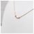 Tiffany & Co Collana Smile Mini Diamond Rose Gold - vista 4