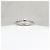 Tiffany & Co Fede nuziale in platino e diamanti - vista 3