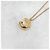 Louis Vuitton Goldene Initial-Anhängerkette - Ansicht 6
