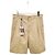 Gucci Pantaloncini beige con patch logo ananas