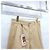 Gucci Pantaloncini beige con patch logo ananas - vista 3