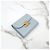 Céline Billetera Small Flap Triomphe Ice Blue - vista 4