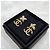 Chanel Orecchini a goccia in cristallo con logo - vista 7