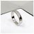 Tiffany & Co Diamant Double Milgrain Band Ring Platin Größe - Ansicht 10