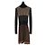 Louis Vuitton Vestido de punto Monogram XS