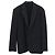 Hermès Schwarze Cashmere-Blazer-Jacke