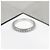 Tiffany & Co Diamant-Platin-Solitär-Half-Eternity-Ring - Ansicht 11