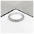 Tiffany & Co Diamant-Platin-Solitär-Half-Eternity-Ring - Ansicht 4