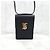 Burberry Mini Borsa a Tracolla Robin in Pelle Liscia Nera Placcata Oro - vista 12