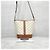 Céline Borsa a secchiello piccola Trio Canvas Bianca - vista 11