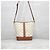 Céline Borsa a secchiello piccola Trio Canvas Bianca - vista 12
