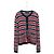 Gucci Cardigan de algodón con intarsia de rayas para mujer
