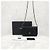 Chanel Borsa Crossbody WOC con Catena Nero Argento Lambskin - vista 10