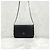 Chanel Borsa Crossbody WOC con Catena Nero Argento Lambskin - vista 11