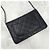 Chanel Borsa Crossbody WOC con Catena Nero Argento Lambskin - vista 7