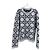 Dior Cannage Jacquard Kaschmir-Pullover XXL
