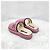 Chanel Mule in Suede e Montone Rosa - vista 4