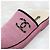 Chanel Mule in Suede e Montone Rosa - vista 6