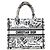 Dior Planned Paris Book Tote Small Tasche Weiß Schwarz