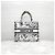 Dior Planned Paris Book Tote Small Tasche Weiß Schwarz - Ansicht 11