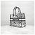 Dior Planned Paris Book Tote Small Tasche Weiß Schwarz - Ansicht 12
