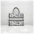 Dior Planned Paris Book Tote Small Tasche Weiß Schwarz - Ansicht 3