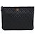 Chanel Clutch Medium Black con dettagli dorati