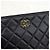 Chanel Clutch Medium Black con dettagli dorati - vista 4