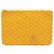 Goyard Clutch Sena MM Giallo Speciale