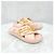 Fendi Sandali slide con logo in metallo grafico - vista 8