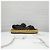 Chanel Sandali in mesh e rafia con Velcro Nero - vista 4