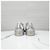 Chanel Mocassini Camelia Argento Metallizzato - vista 11