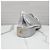 Chanel Mocassini Camelia Argento Metallizzato - vista 15