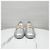 Chanel Mocassini Camelia Argento Metallizzato - vista 2