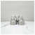 Chanel Mocassini Camelia Argento Metallizzato - vista 3