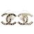 Chanel Orecchini classici con logo CC dorato