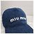Miu Miu Denim-Baseballcap mit gesticktem Logo - Ansicht 4
