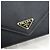Prada Borsa a spalla a busta con catena in pelle Saffiano con logo Triangle - vista 12