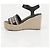 Décolleté con zeppa Dior DWEY marrone jacquard - vista 13